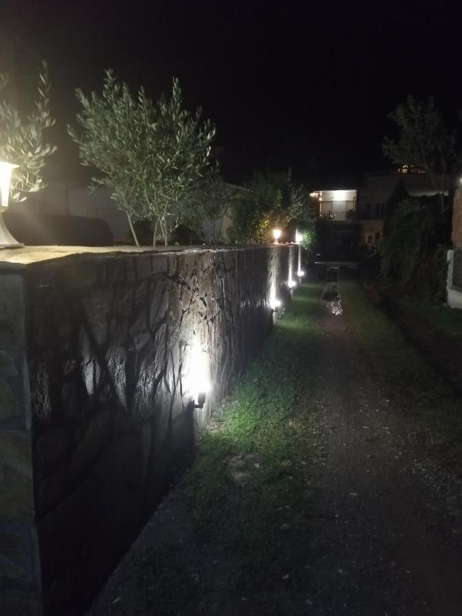 Ο Ακλόνητος Aparthotel Néa Meságkala Bagian luar foto