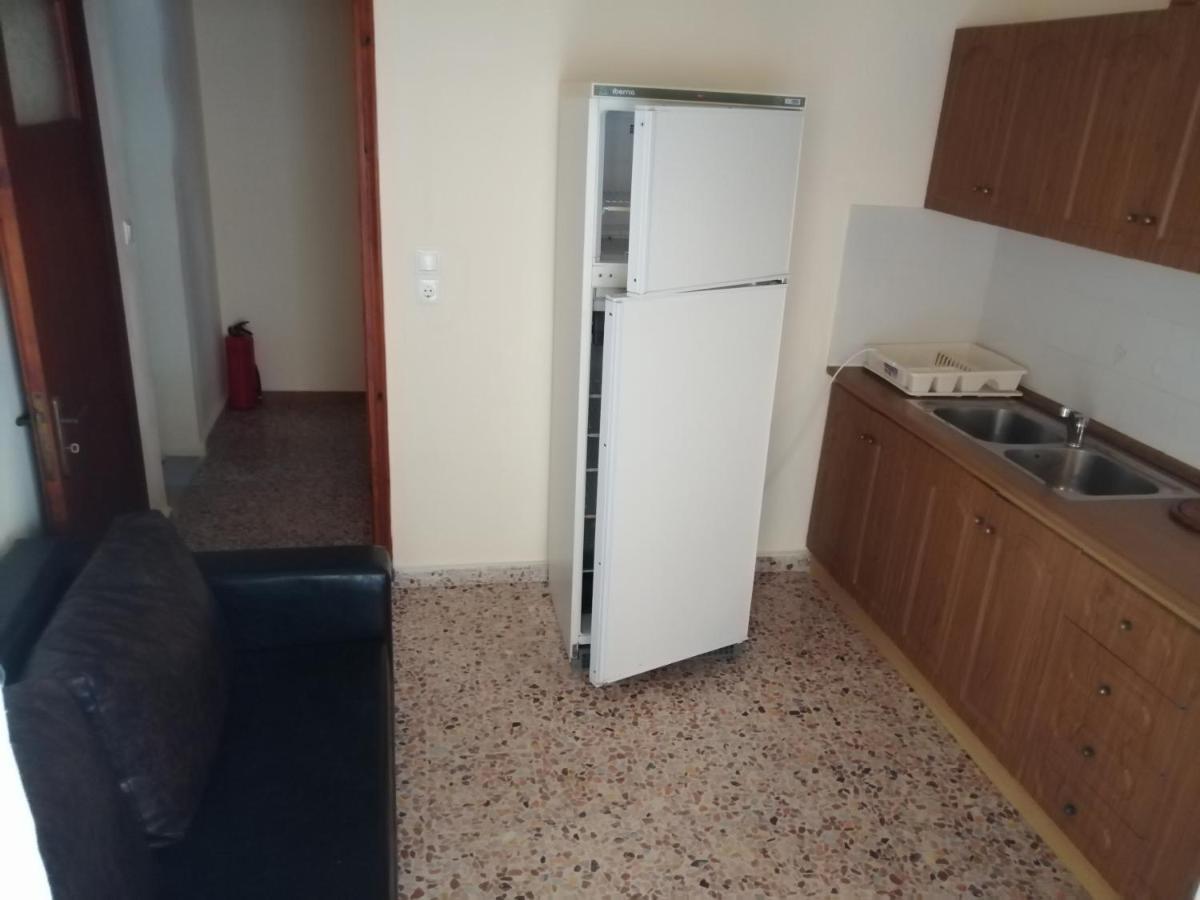 Ο Ακλόνητος Aparthotel Néa Meságkala Bagian luar foto