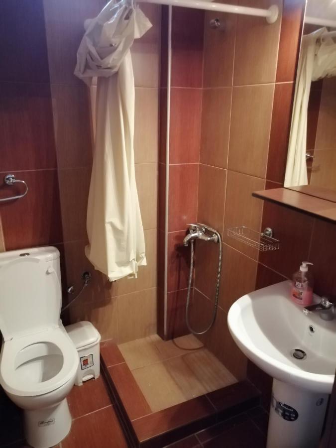 Ο Ακλόνητος Aparthotel Néa Meságkala Bagian luar foto