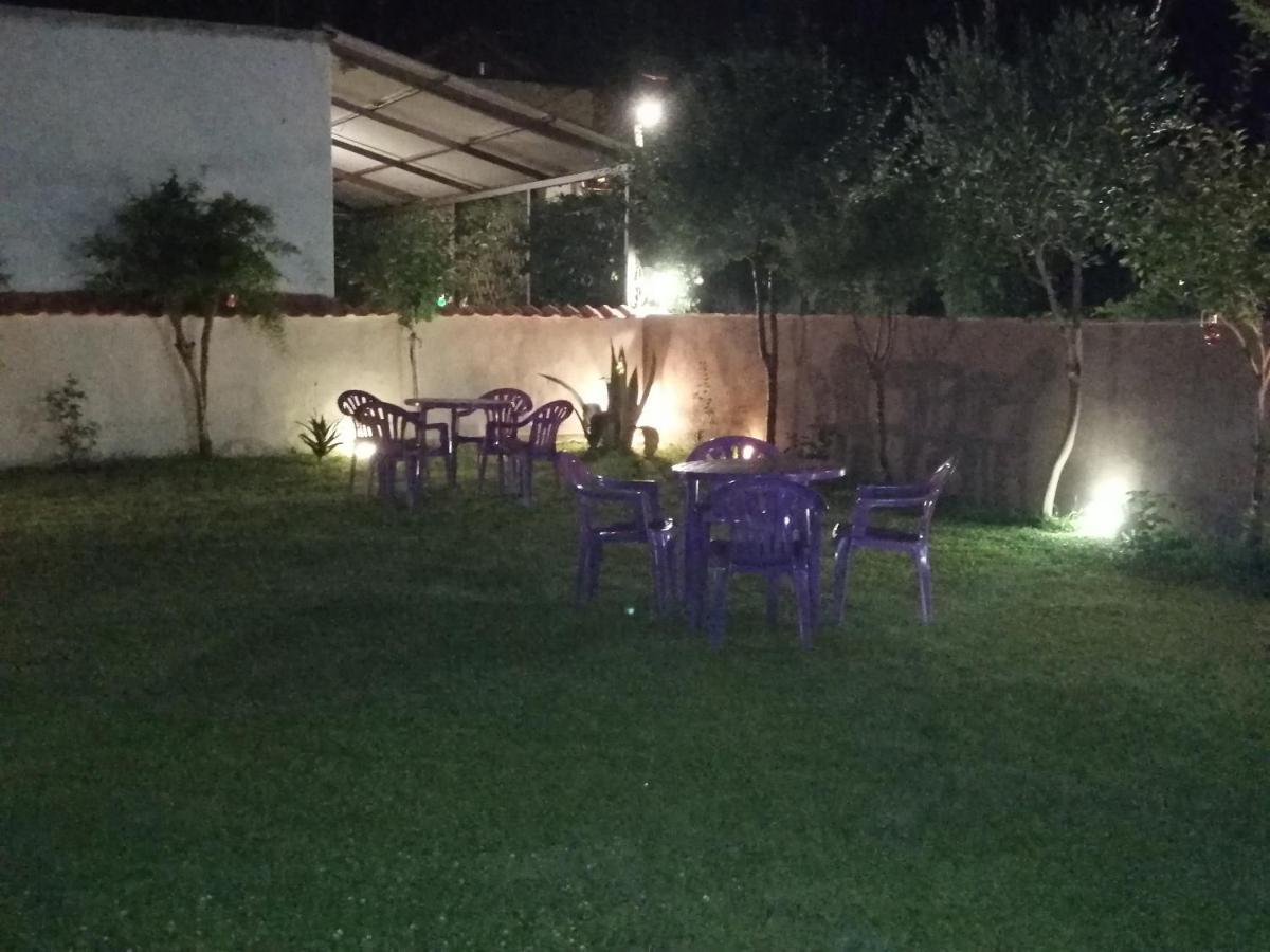 Ο Ακλόνητος Aparthotel Néa Meságkala Bagian luar foto